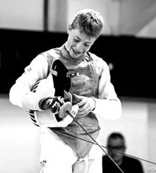 Jaimie Cook preparing for a match